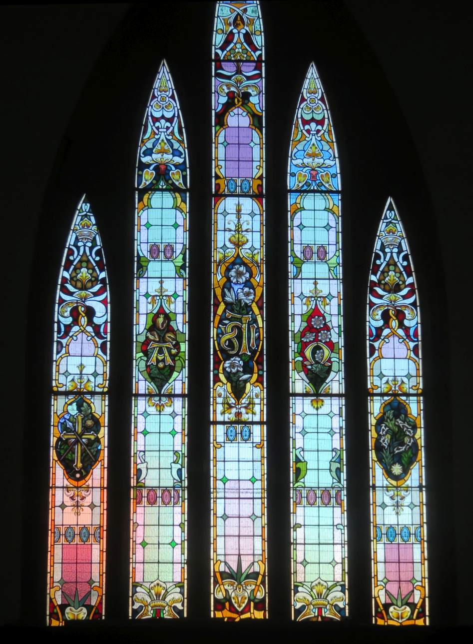 Kroonstad Methodist church windows